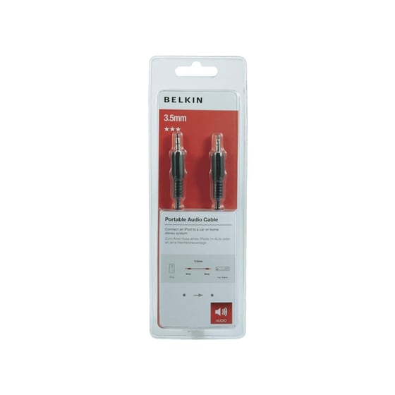 Καλώδιο Ήχου Belkin 3.5mm jack male σε 3.5mm jack male - 1m image 1