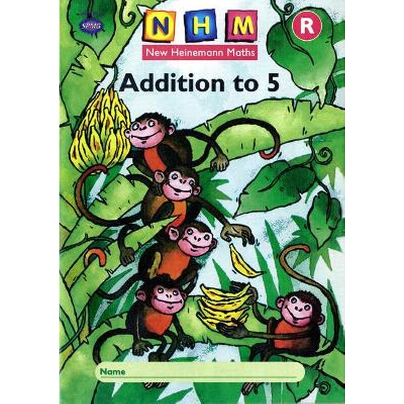 New Heinemann Maths: Reception: Addition to 5 Activity Book (8 Pack)