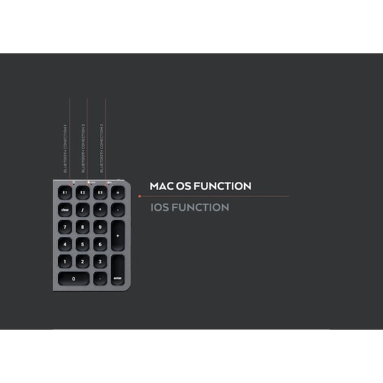Satechi Compact Backlit Ασύρματο Bluetooth Πληκτρολόγιο Γκρι (US) image 4