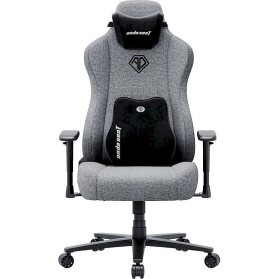 Καρέκλα Gaming/ Γραφείου Anda Seat Novis Ultra XL Υφασμάτινη - Γκρι image 1