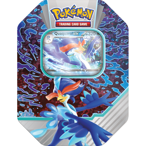 Pokemon Tcg - Paldea Partners Ex Tin: Quaquaval Ex image 0