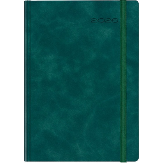 Ημερολόγιο Ημερήσιο 2026 Θεοφύλακτος 12M Avenue Chia Elastic Πράσινο image 0