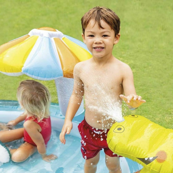 Φουσκωτή Παιδική Πισίνα Intex Παιδότοπος Fishing Fun Play Center 48Lt - Πολύχρωμη image 11