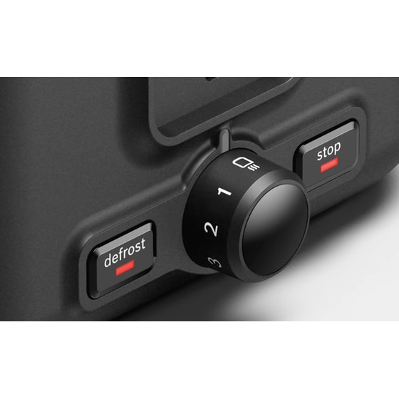BOSCH TAT3P423 DESIGNLINE 2 Θέσεων 970W Μαύρο Φρυγανιέρα image 3
