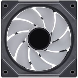 Case Fan Lian Li Uni Fan SL Infinity Reverse Blade 120mm ARGB - Μαύρο (UF-RSLIN120-1B)