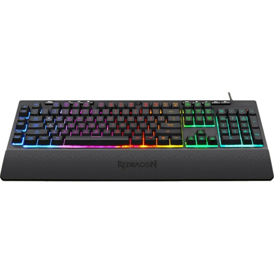 Gaming Πληκτρολόγιο Redragon Shiva K512 Ενσύρματο RGB - Black image 3