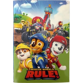 Τετράδιο&nbsp;Καρφίτσα&nbsp;Gim 40Φ. Paw&nbsp;Patrol&nbsp;Rescue&nbsp;Wheels