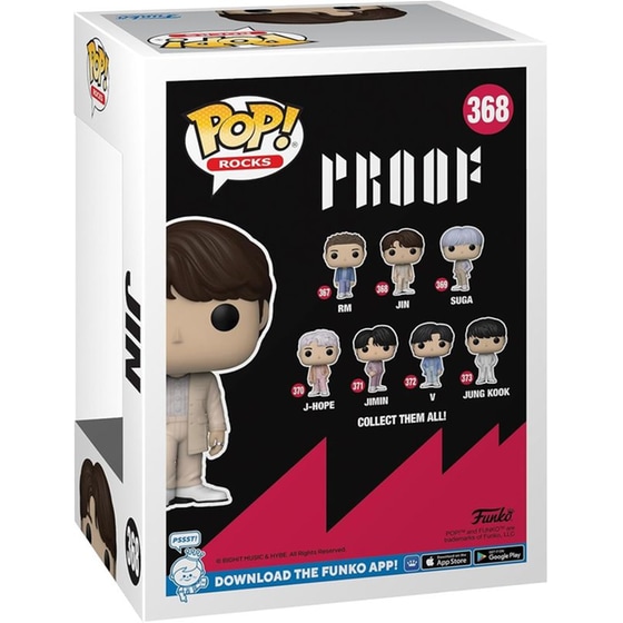 Funko Pop! Rocks BTS - Jin #368 image 2
