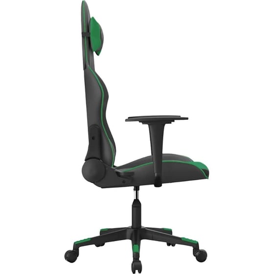 Καρέκλα Gaming VIDAXL 3143690 με Ρυθμιζόμενα Μπράτσα από Τεχνητό Δέρμα - Μαύρο image 2