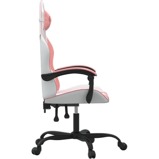 Καρέκλα Gaming VIDAXL 349600 από Τεχνητό Δέρμα - Λευκό image 2