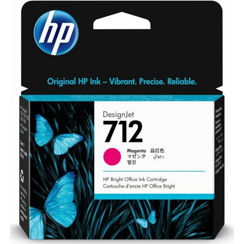 HP Μελάνι HP 712 Ματζέντα 29ml - 3ED68A