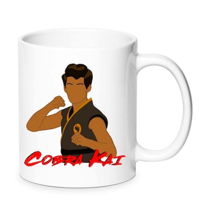 OEM Κούπα Cobra Kai No6 Κεραμική 330 ml - Λευκό