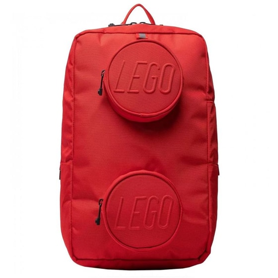 Τσάντα Πλάτης Lego Bags Brick 1x2 Έντονο Κόκκινο image 0