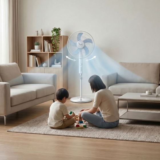 IZZY IZ-9020+ Ανεμιστήρας Δαπέδου 70 W 40 cm image 2