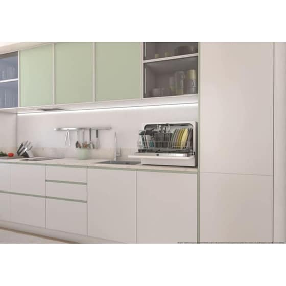 CANDY CP 6E51LW για 6 Σερβίτσια Λευκό Πλυντήριο Πιάτων Πάγκου image 11