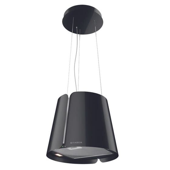 FABER 345.0657.025 BEAT BK GLOSS F45 Απορροφητήρας Καμινάδα - Τζάκι 45 cm - Μαύρο image 0