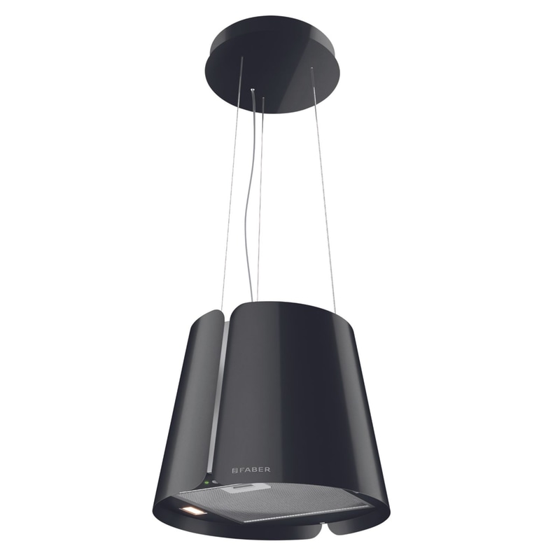 FABER 345.0657.025 BEAT BK GLOSS F45 Απορροφητήρας Καμινάδα - Τζάκι 45 cm - Μαύρο