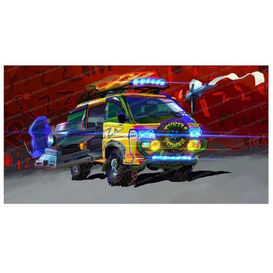 Χελωνονιντζάκια Giochi Preziosi Pizza Van Tmnt Movie image 6