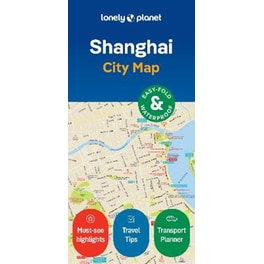 Lonely Planet Shanghai City Map