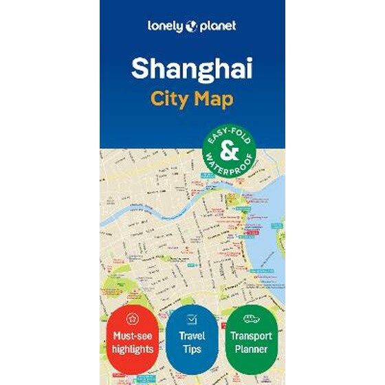 Lonely Planet Shanghai City Map image 0