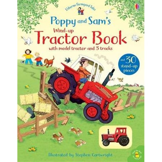 Poppy and Sam's Wind-Up Tractor Book image 0