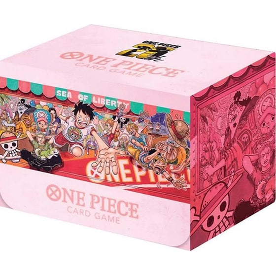 Σετ Κουτί Αποθήκευσης & Playmat Bandai One Piece Card Game  25th Edition image 1