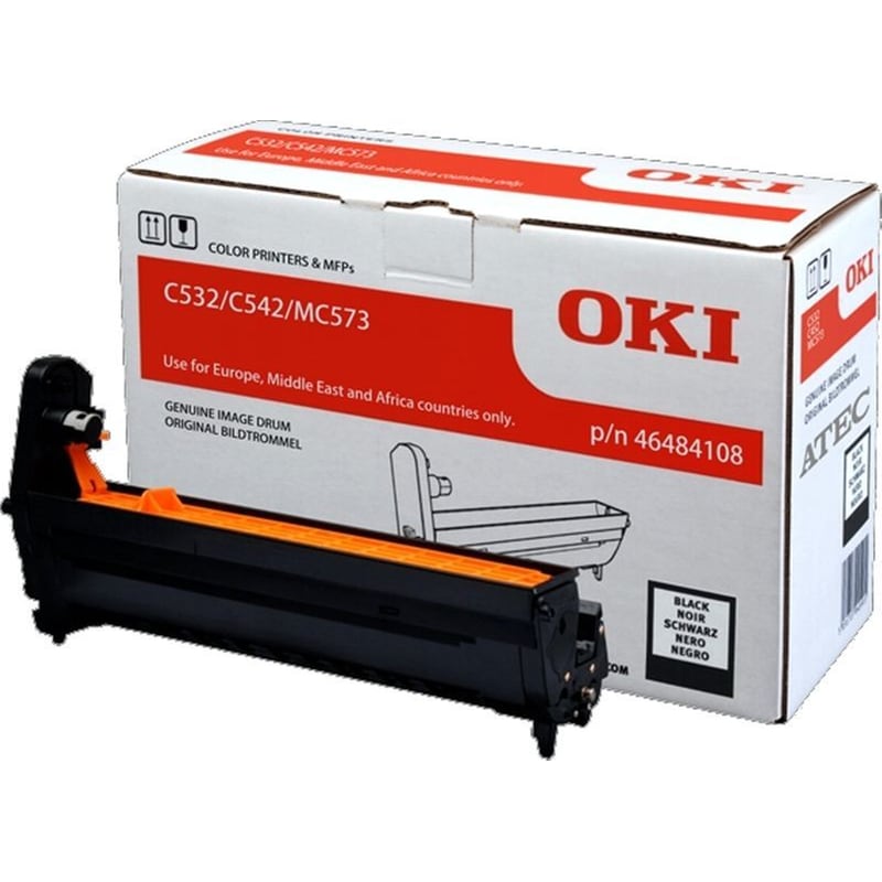 Drum OKI 46484108 Γνήσιο Laser Εκτυπωτή Μαύρο