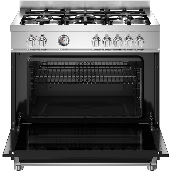 BERTAZZONI MAS95C1ENEC 86 Lt Μαύρο Μεικτή Κουζίνα Αερίου image 2