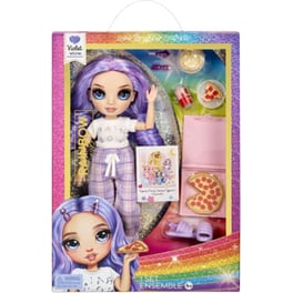 Κούκλα MGA Rainbow High Jr  PJ Party - Violet