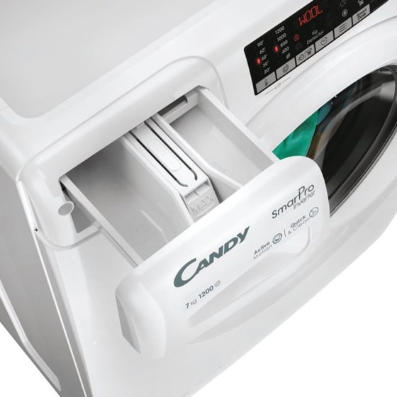 CANDY CO4 274TWM6/1-S 7 kg 1.200 Στροφές Λευκό με Wi-Fi Πλυντήριο Ρούχων image 8