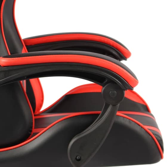 Gaming Καρέκλα VidaXL Racing από Τεχνητό Δέρμα - Μαύρο/Κόκκινο image 4