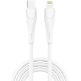 Καλώδιο δεδομένων Inos INOSNS-68599 Lightning σε USB-C 20 W - Λευκό
