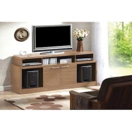 Έπιπλο Τηλεόρασης Analog  Woodwell 180x46x70cm - Καφέ