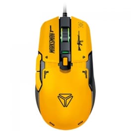 Gaming Ενσύρματο Ποντίκι Yenkee Yms 3600yw RGB 4800 DPI - Κίτρινο