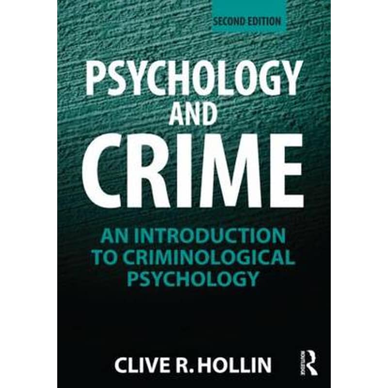 Psychology and Crime 0995780