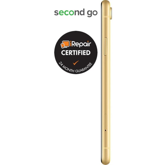 Μεταχειρισμένο Apple iPhone XR 128GB Yellow second go Certified by iRepair image 4