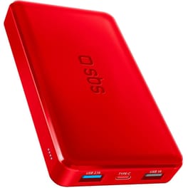 Powerbank SBS Backup 10.000mAh - Κόκκινο