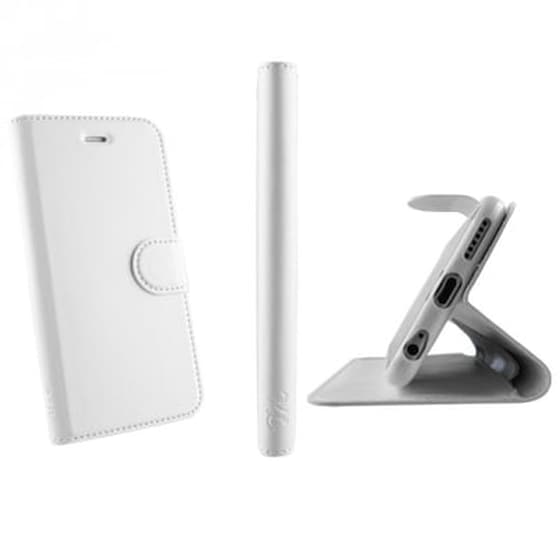 SONY XPERIA M4 AQUA WHITE LTHR-TPU BK ST image 0