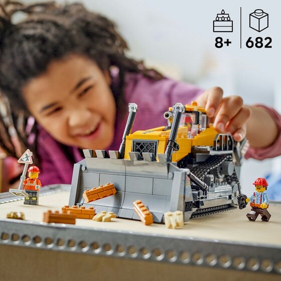 LEGO® City Κίτρινη Μπουλντόζα (60466) image 1