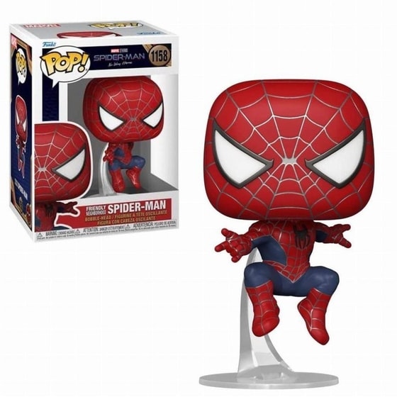 Φιγούρα Funko Pop! - Marvel - Spider-man No Way Home - Spider-man Friendly Neighborhood (leaping) 1158 image 0