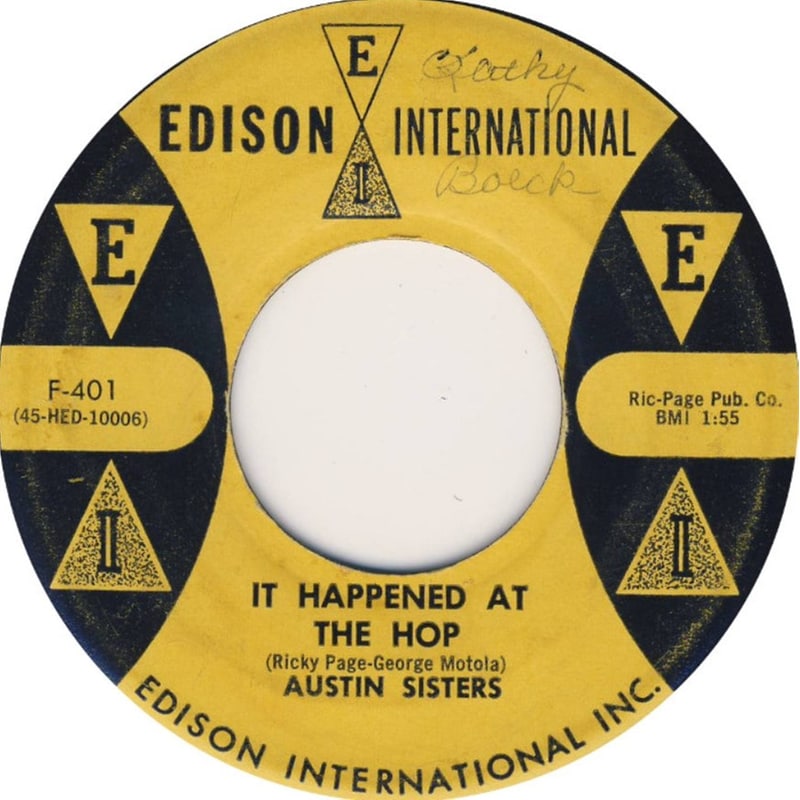 It Happened At The Hop (White LP)