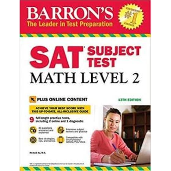 Barrons Sat Subj Test Math 2 image 0