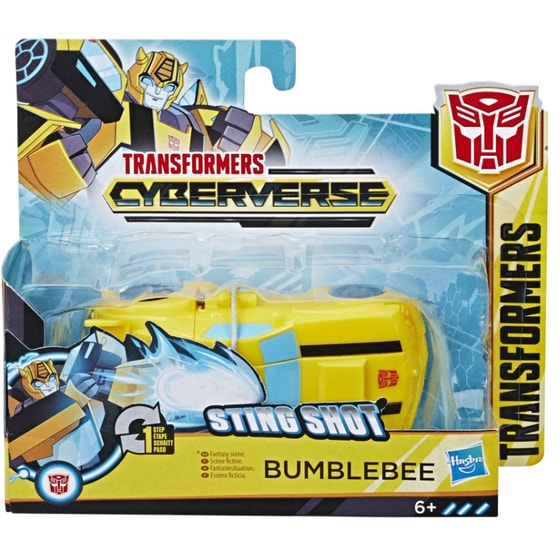Transformers Cyberverse 1 Step Φιγούρα 11εκ. 3 Σχέδια image 1