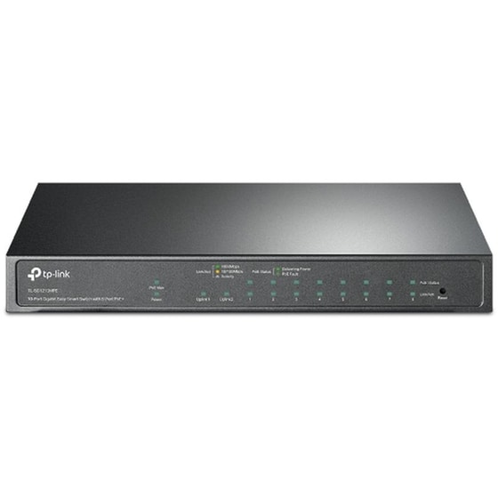 TP-Link TL-SG1210MPE Switch  Easy Smart l2 Gigabit Ethernet (1000 Mbps) 10-Port PoE+ image 0