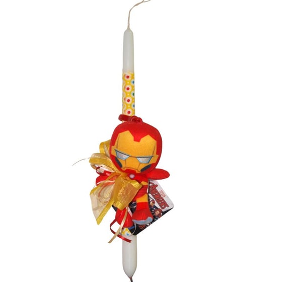 Λαμπάδα Μπρελόκ Iron Man 15 cm image 0