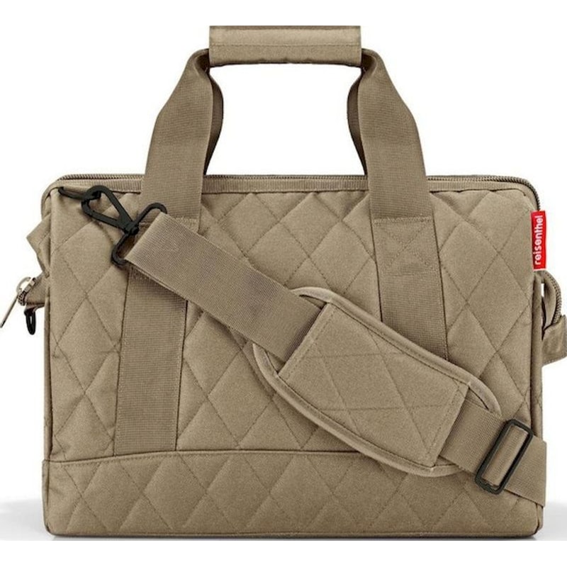 REISENTHEL Τσάντα Ταξιδίου Καμπίνας Reisenthel Allrounder M Rhombus Olive 18 lt- 40x33.5x24cm