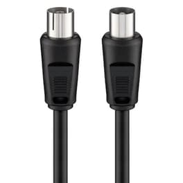 Goobay Καλώδιο Κεραίας Αρσενικό Σε Θηλυκό 11563 70db Ccs 7.5m Μαύρο