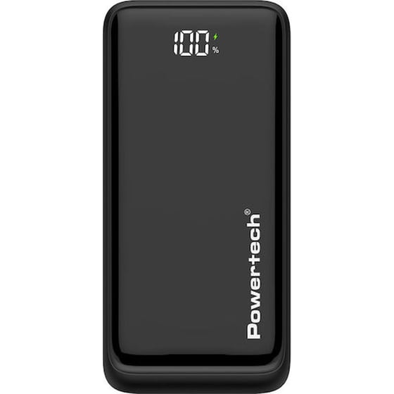 Powerbank Powertech PT-1327 20.000 mAh - Μαύρο image 0