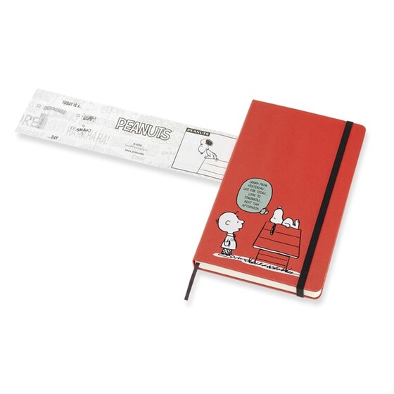Ημερολόγιο Moleskine 2019 Ημερήσιο Peanuts Κόκκινο Medium image 1