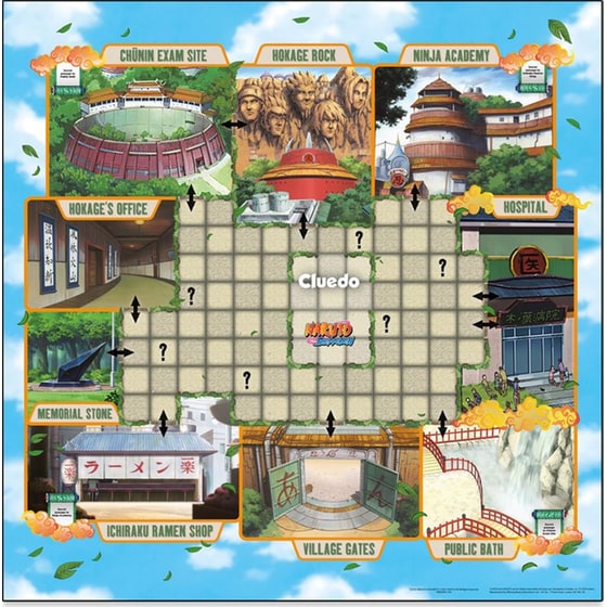 Επιτραπέζιο Winning Moves Cluedo Naruto image 2